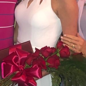 Christina Wu Long White Dress